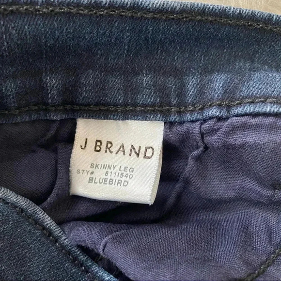 J BRAND Skinny Leg in Bluebird 28 - Picture 9 of 11